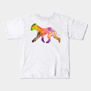 Bedlington Terrier in watercolor Kids T-Shirt